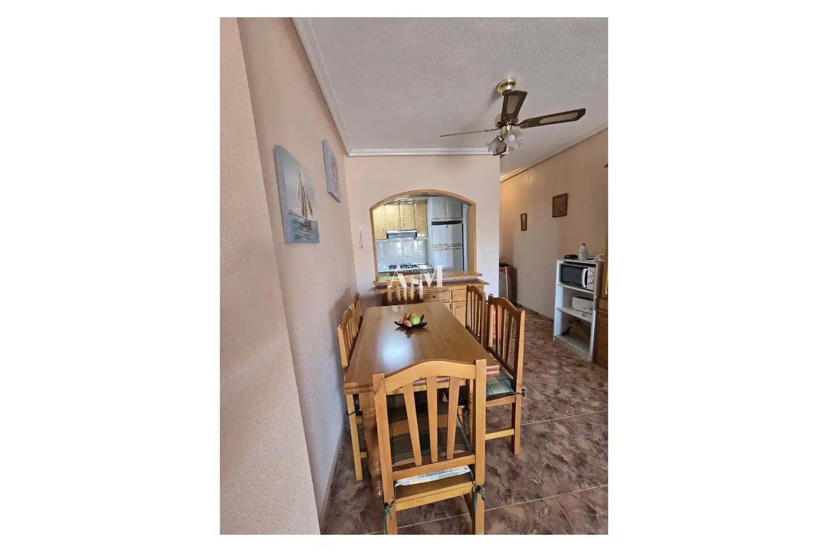 Esszimmer von Wohnung zur Miete in Los Alcázares mit Klimaanlage, Heizung und Terrasse