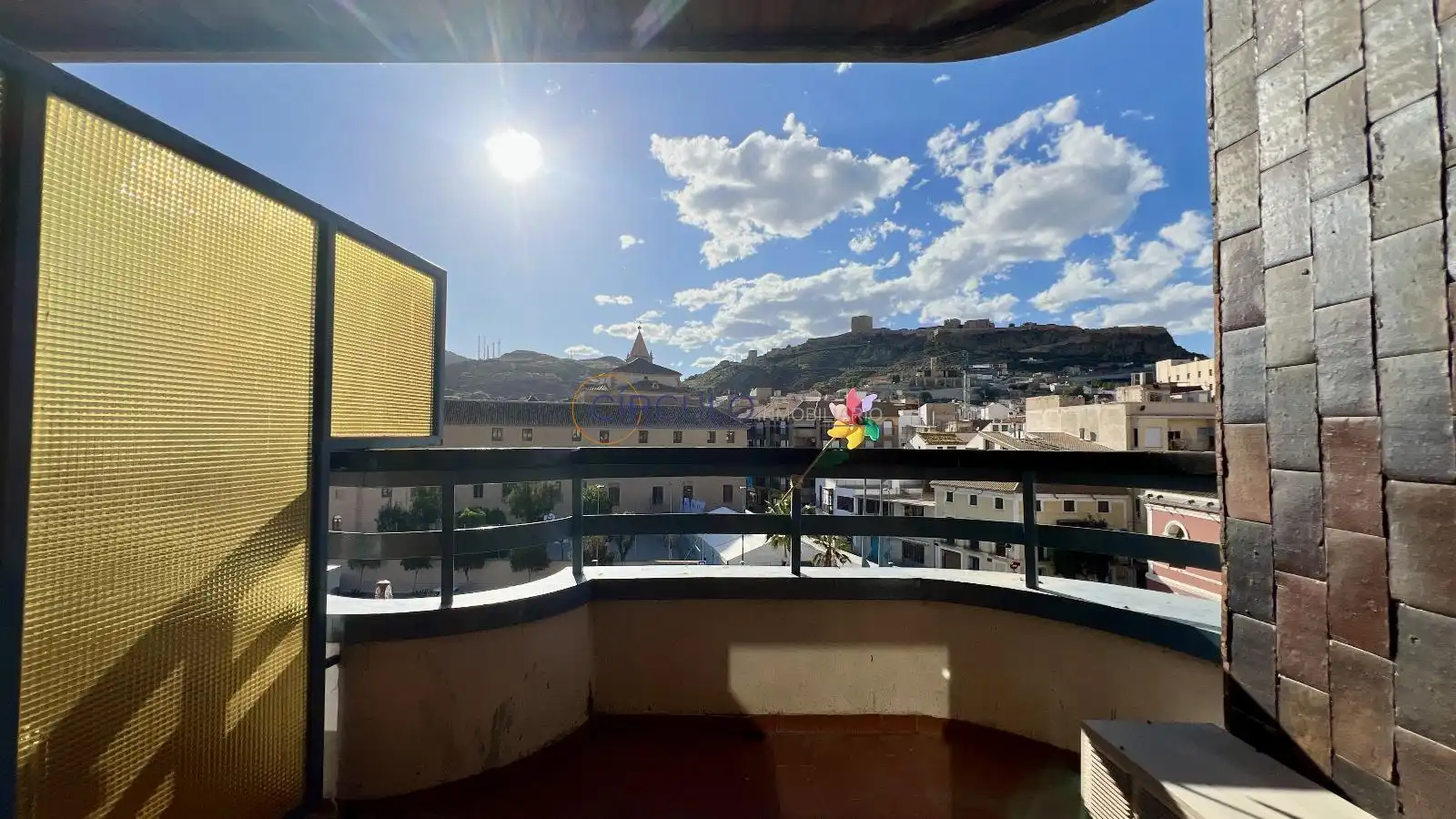 Terrasse von Wohnung zum Verkauf in Lorca mit Terrasse, Abstellraum und Balkon