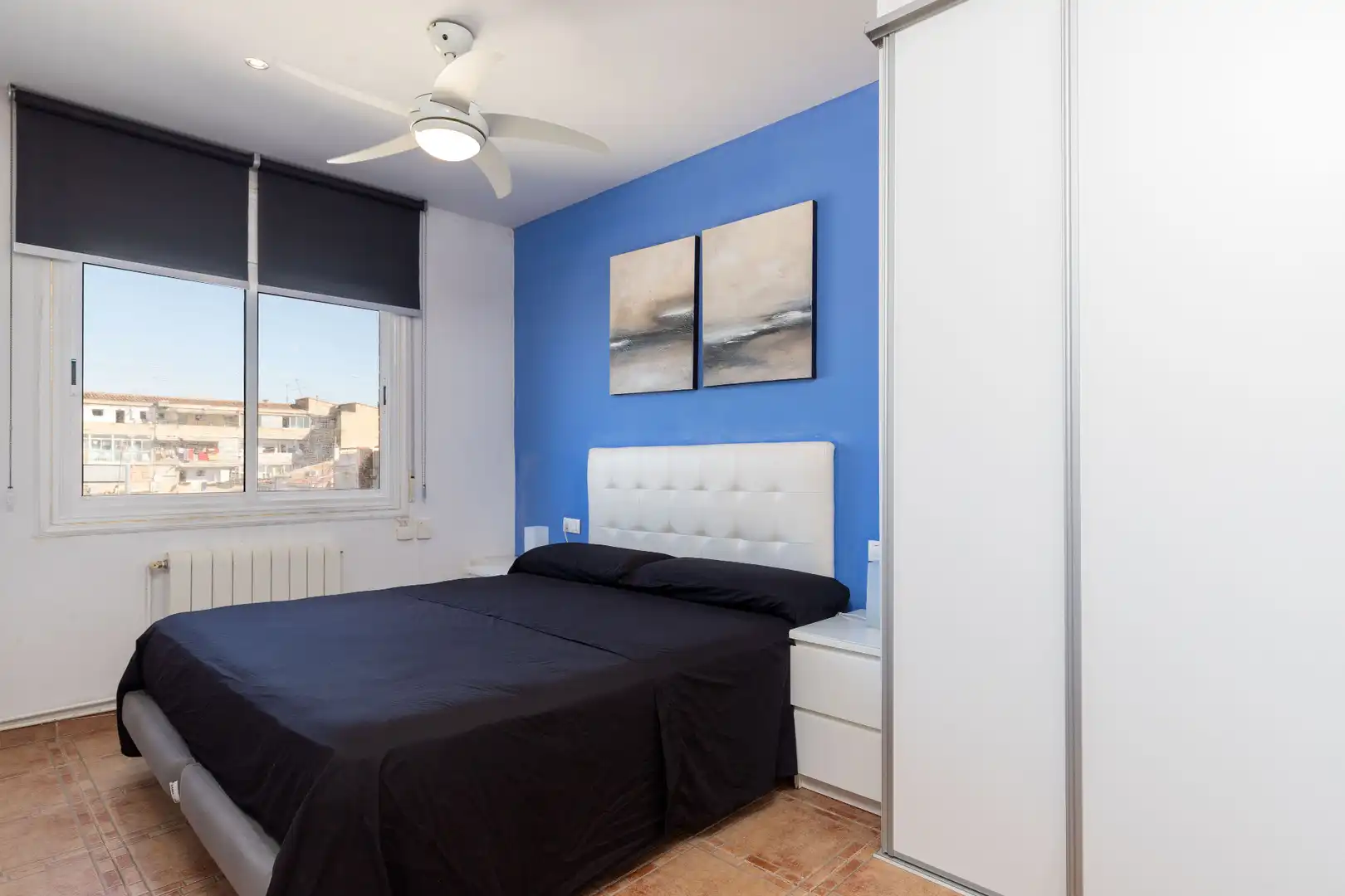 Bedroom of Attic for sale in Sabadell  with Air Conditioner, Heating and Terrace