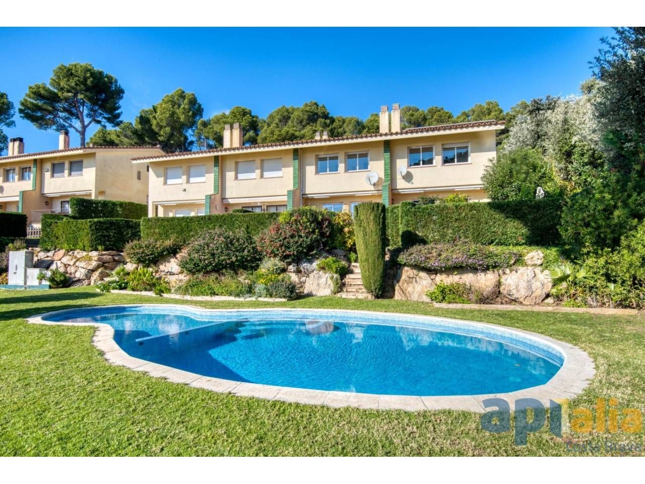 Jardín de Casa adosada en venta en Sant Feliu de Guíxols con Aire acondicionado, Calefacción y Jardín privado