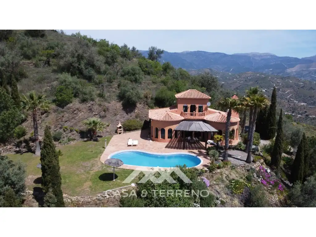 Jardí de Casa o xalet en venda en Algarrobo