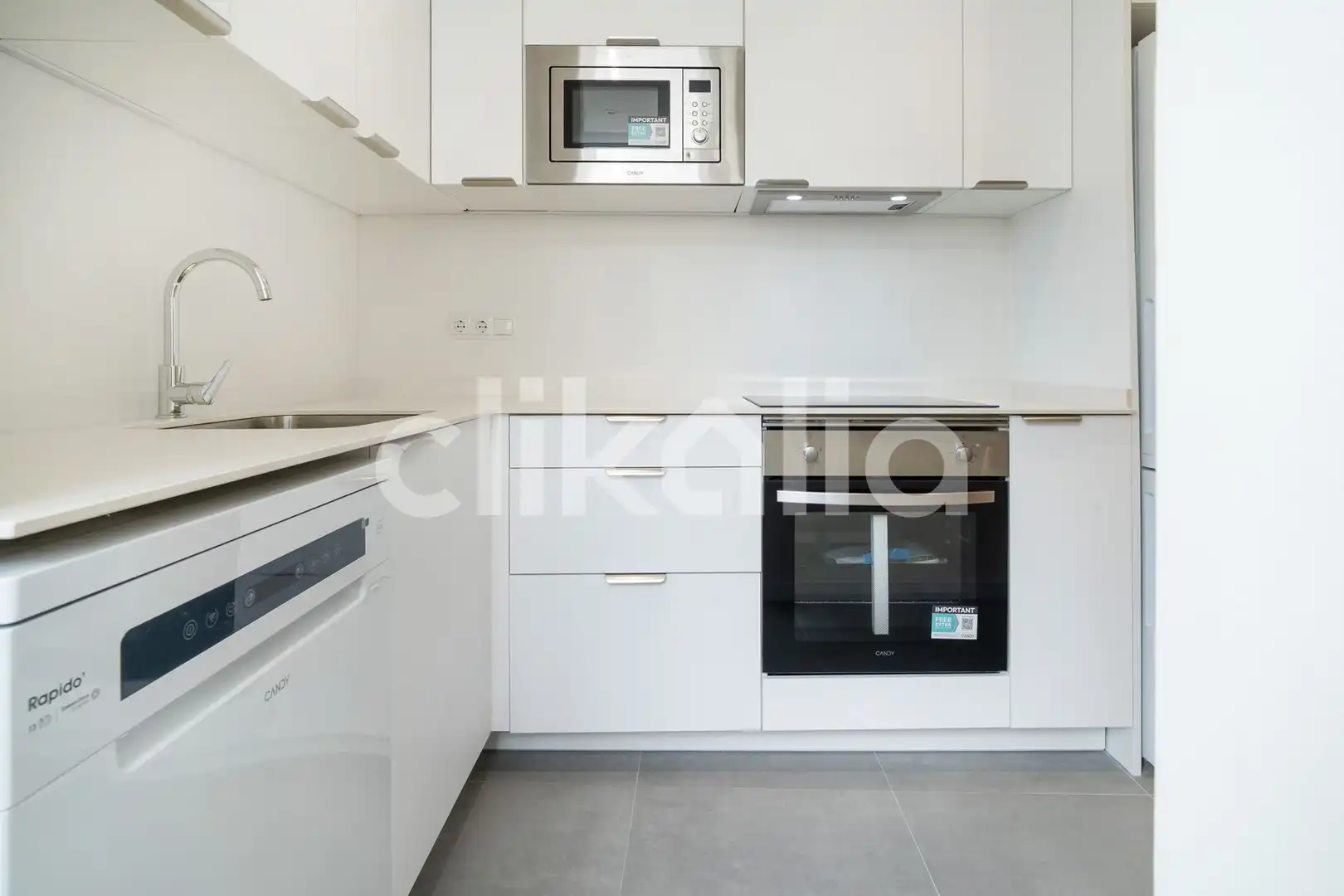 Küche von Wohnung zur Miete in Valencia