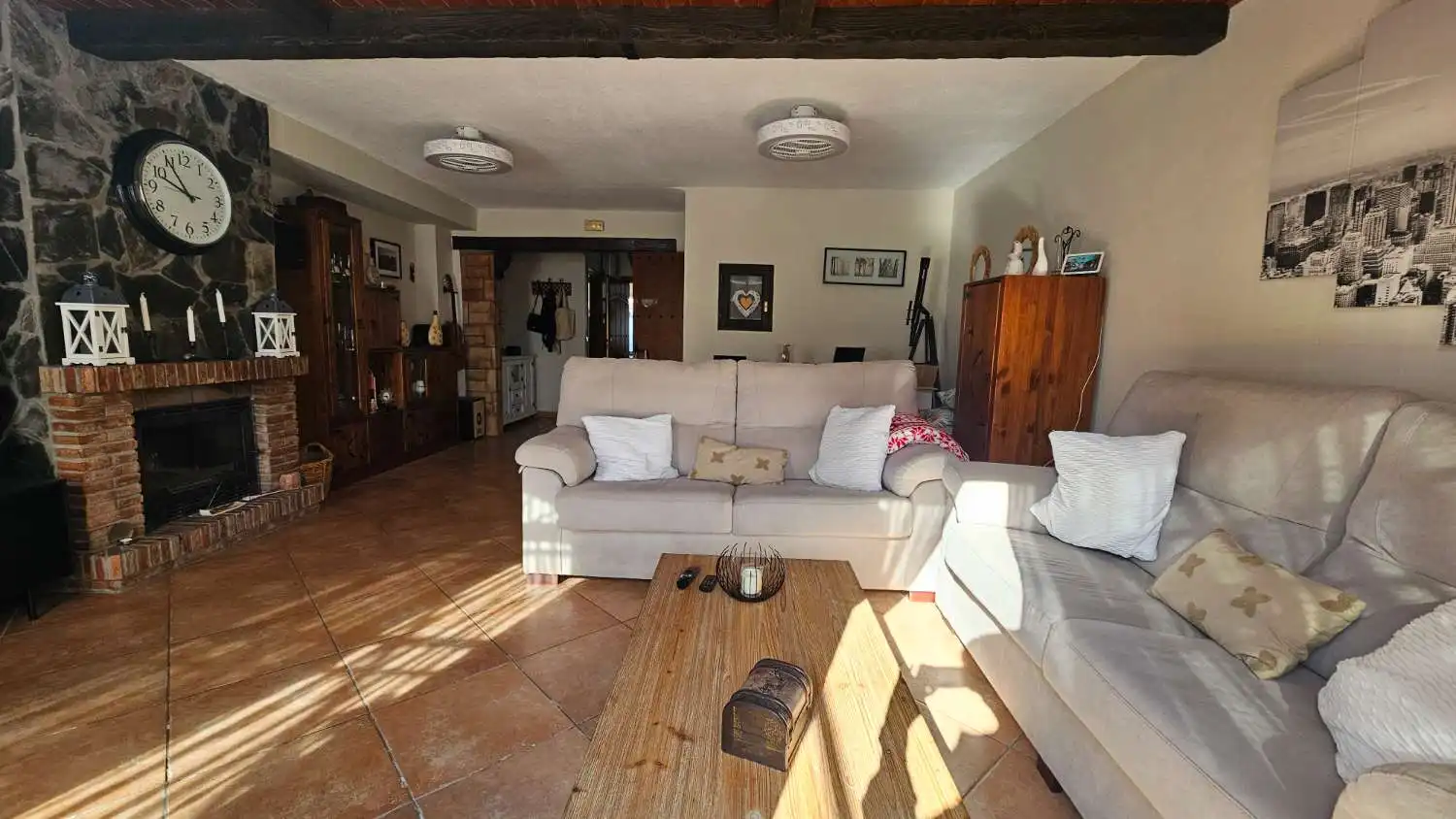 Sala d'estar de Casa o xalet en venda en Alhaurín de la Torre amb Aire condicionat, Calefacció i Terrassa