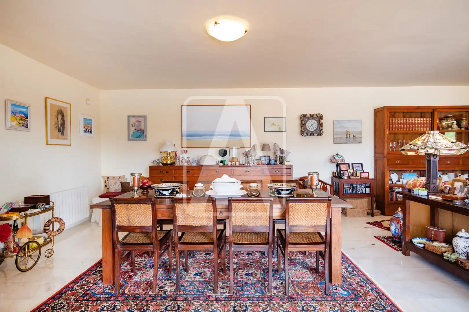 Dining room of Houses for sale in Calpe / Calp  with Air Conditioner, Heating and Private garden