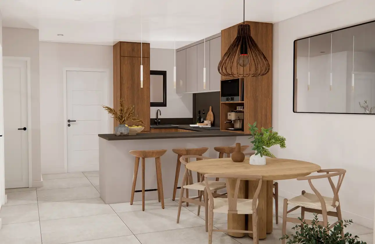 Cocina de Ático en venta en Rojales con Aire acondicionado, Calefacción y Terraza