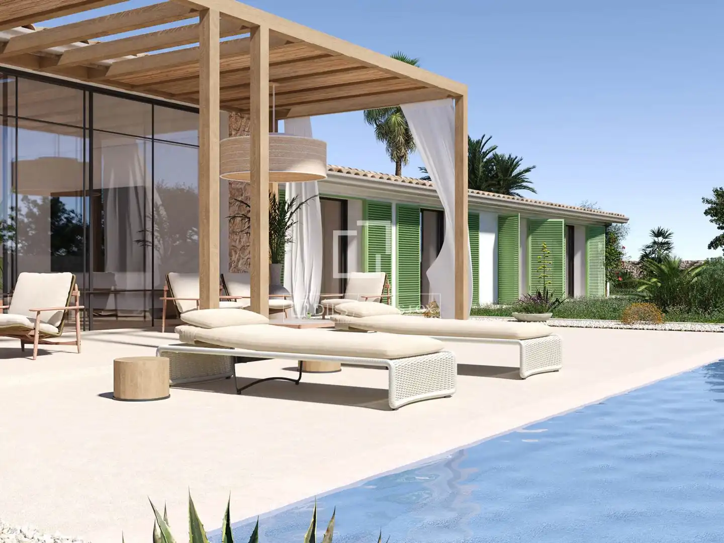 Terraza de Casa o chalet en venta en Llucmajor con Aire acondicionado, Calefacción y Jardín privado