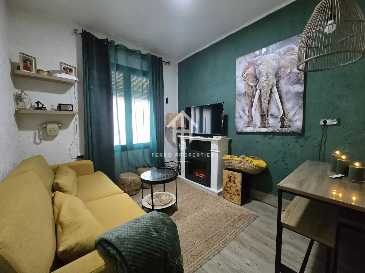 Sala de estar de Piso en venta en Rute con Aire acondicionado, Trastero y Amueblado
