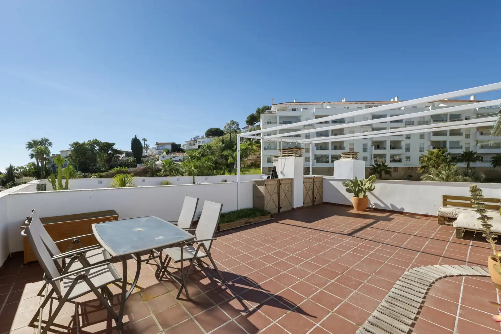 Terrace of Attic for sale in Mijas  with Air Conditioner, Terrace and Swimming Pool