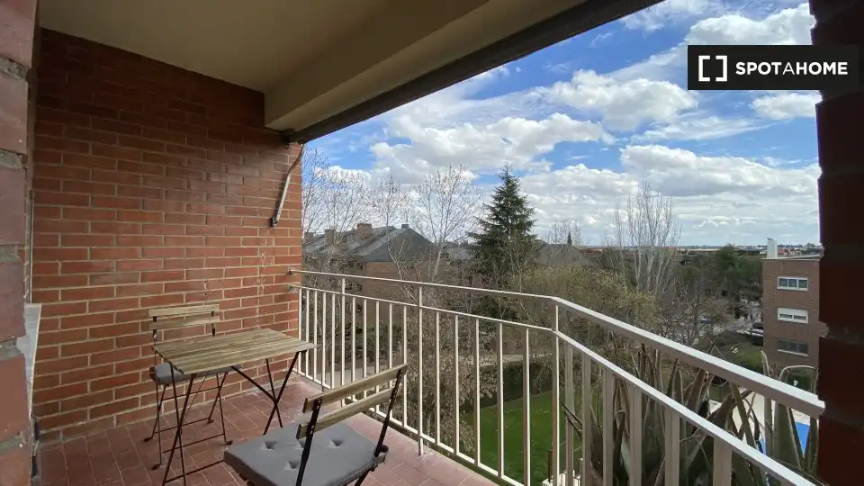 Appartamento con terrazza in affitto a Avenida Europa, imagen 5