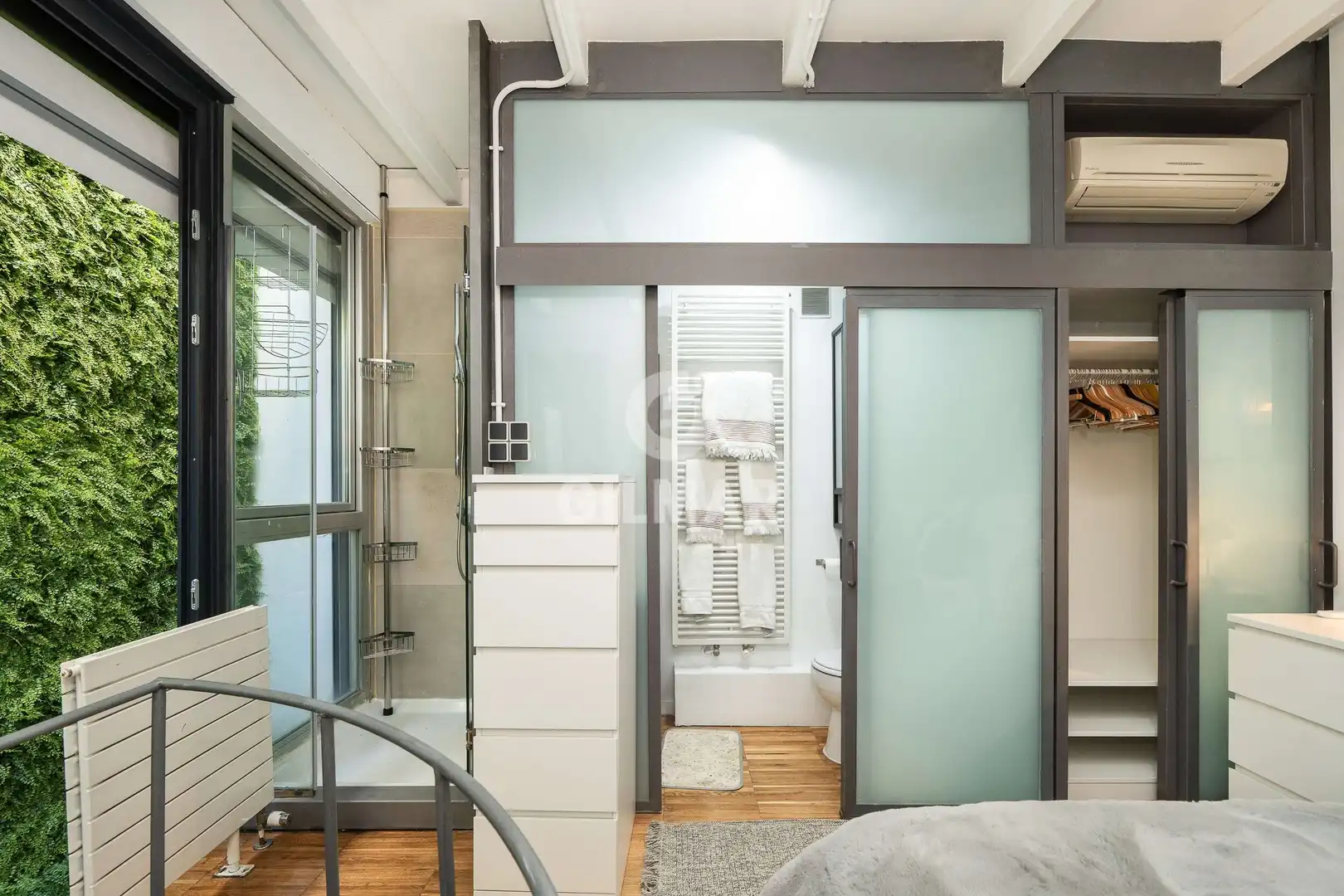 Schlafzimmer von Wohnung zum Verkauf in Madrid mit Heizung und Privatgarten