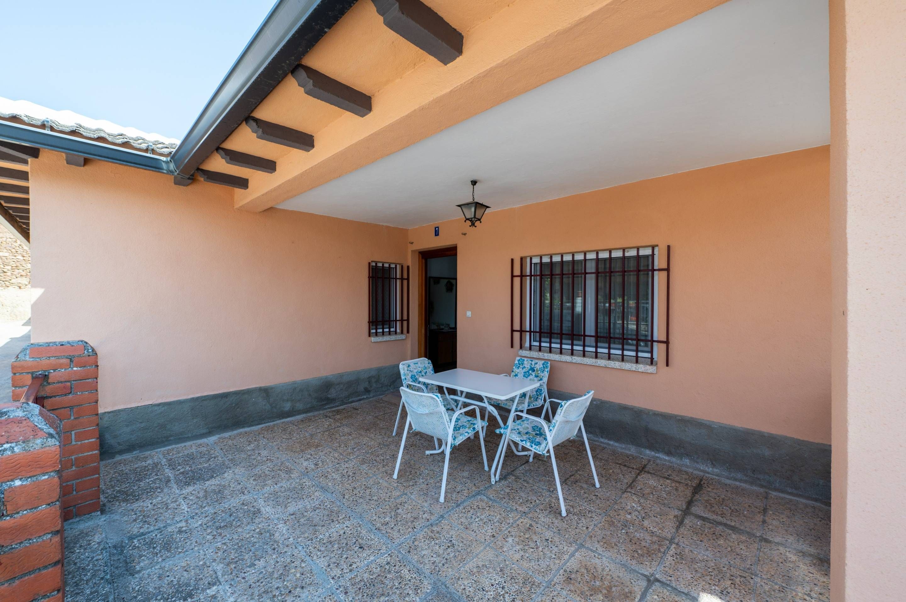 Terrassa de Finca rústica en venda en Horcajo de los Montes amb Calefacció