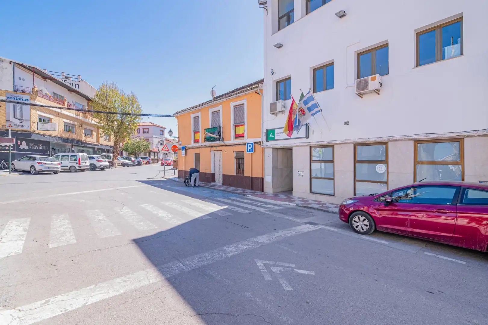 Vista exterior de Piso en venta en Vegas del Genil con Calefacción, Trastero y Balcón