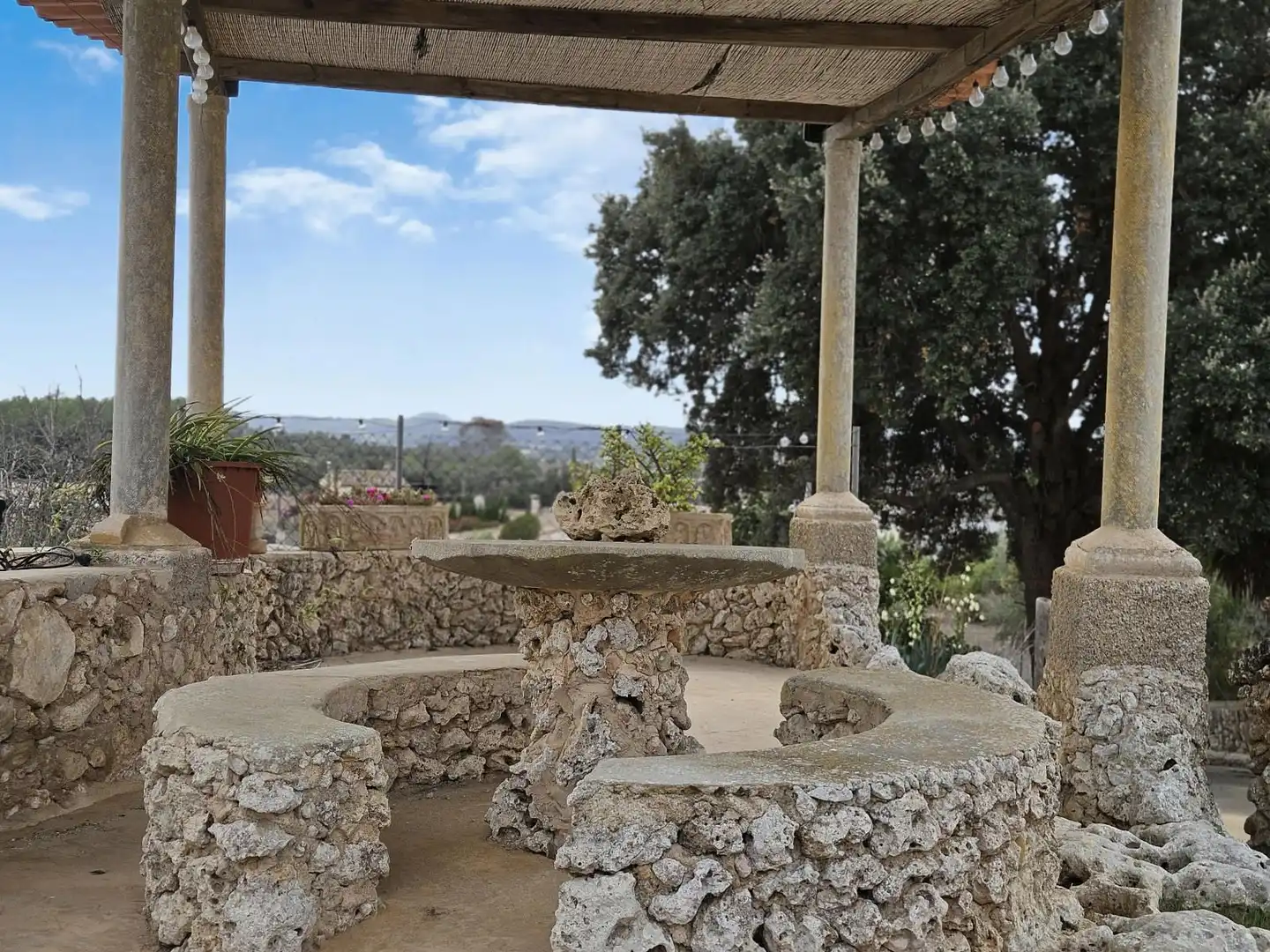 Terrassa de Casa o xalet en venda en Lloret de Vistalegre amb Aire condicionat, Traster i Piscina
