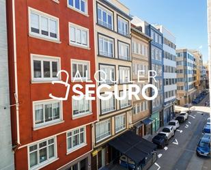 Exterior view of Flat to rent in A Coruña Capital   with Furnished