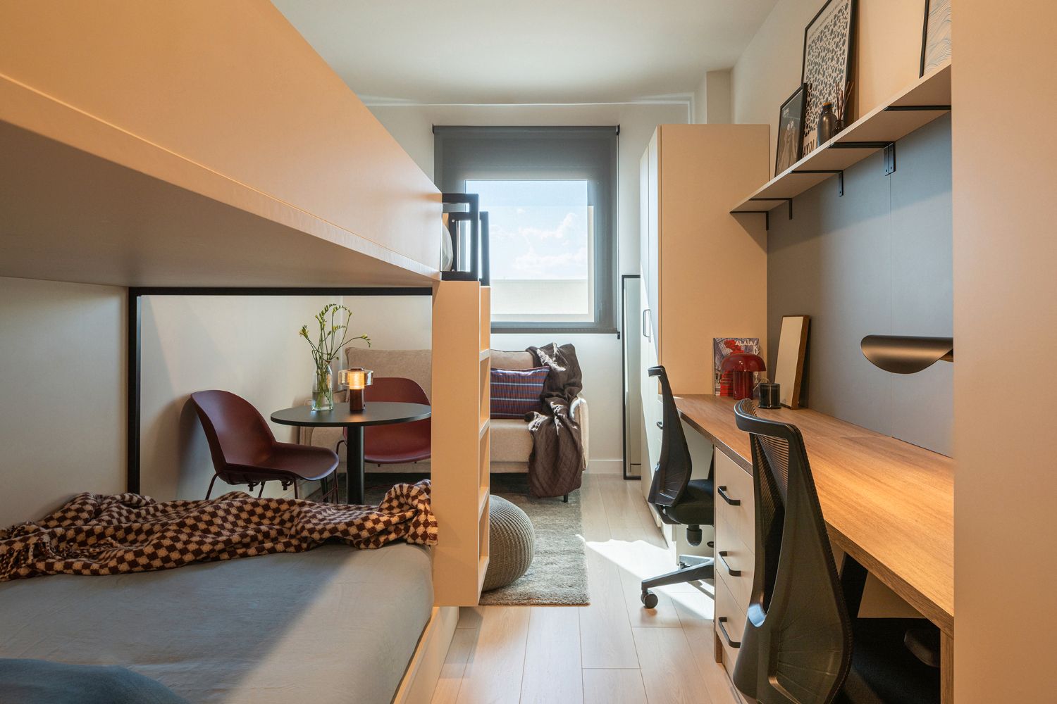 Bedroom of Study to rent in Armilla  with Air Conditioner, Terrace and Furnished