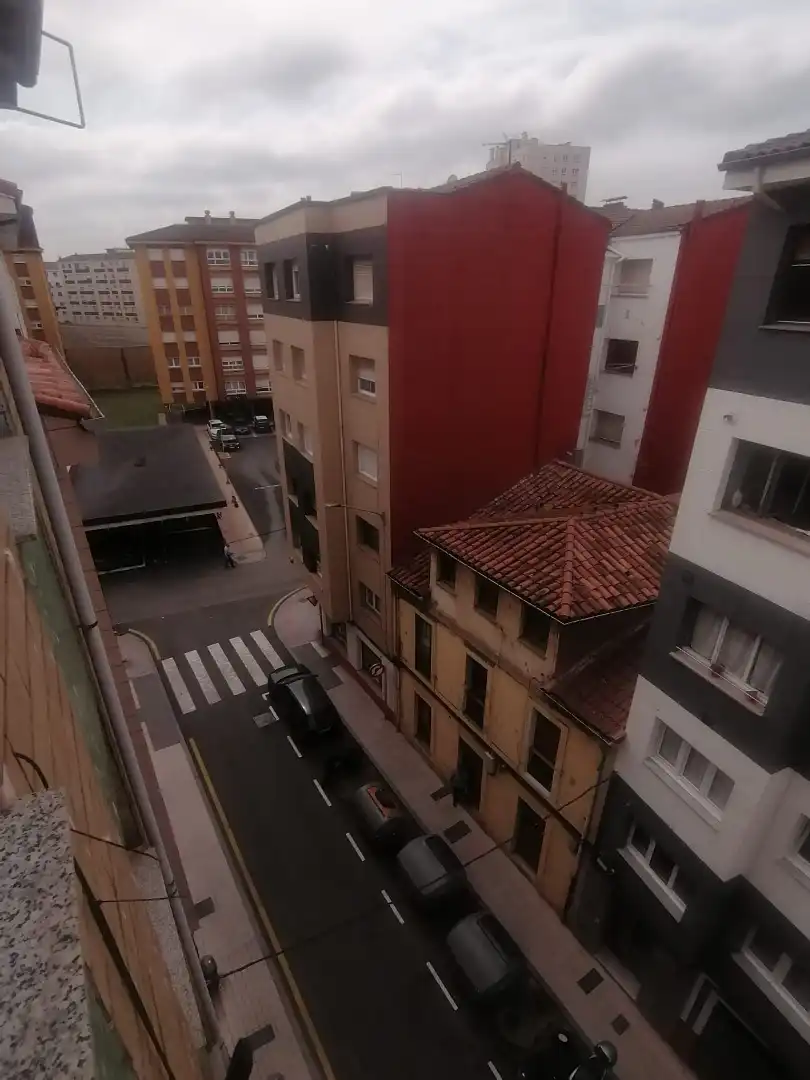 Exterior view of Flat for rent in Gijón   with Heating, Parquet flooring and Furnished