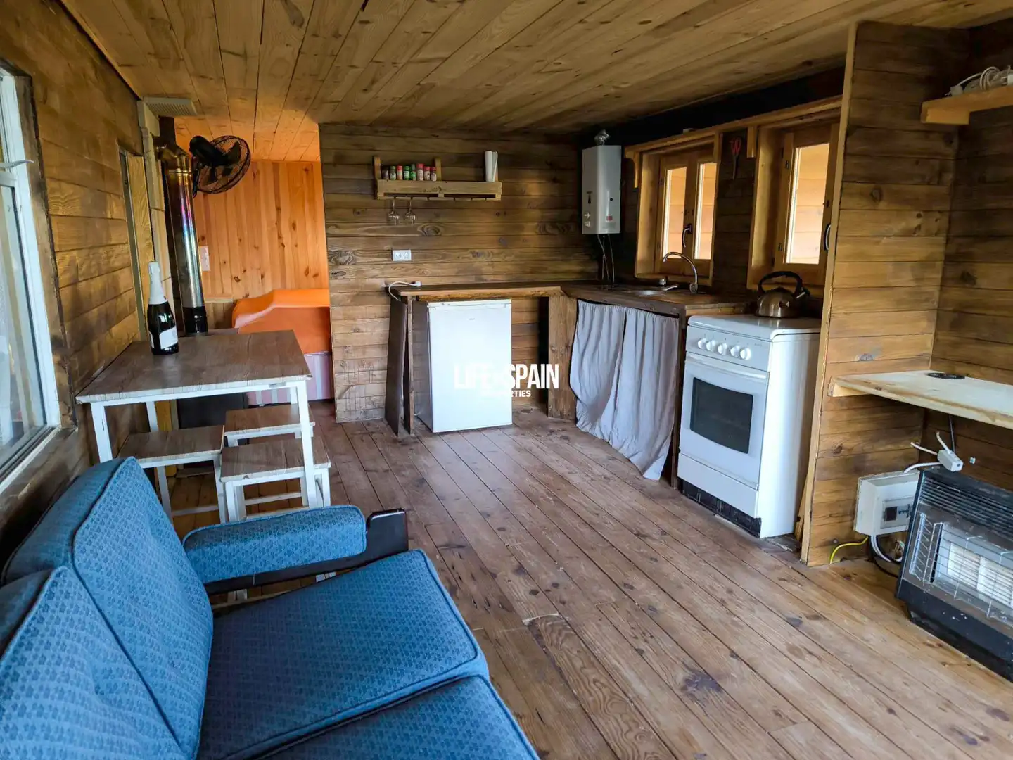 Küche von Country house zum Verkauf in Rasquera mit Klimaanlage, Privatgarten und Terrasse