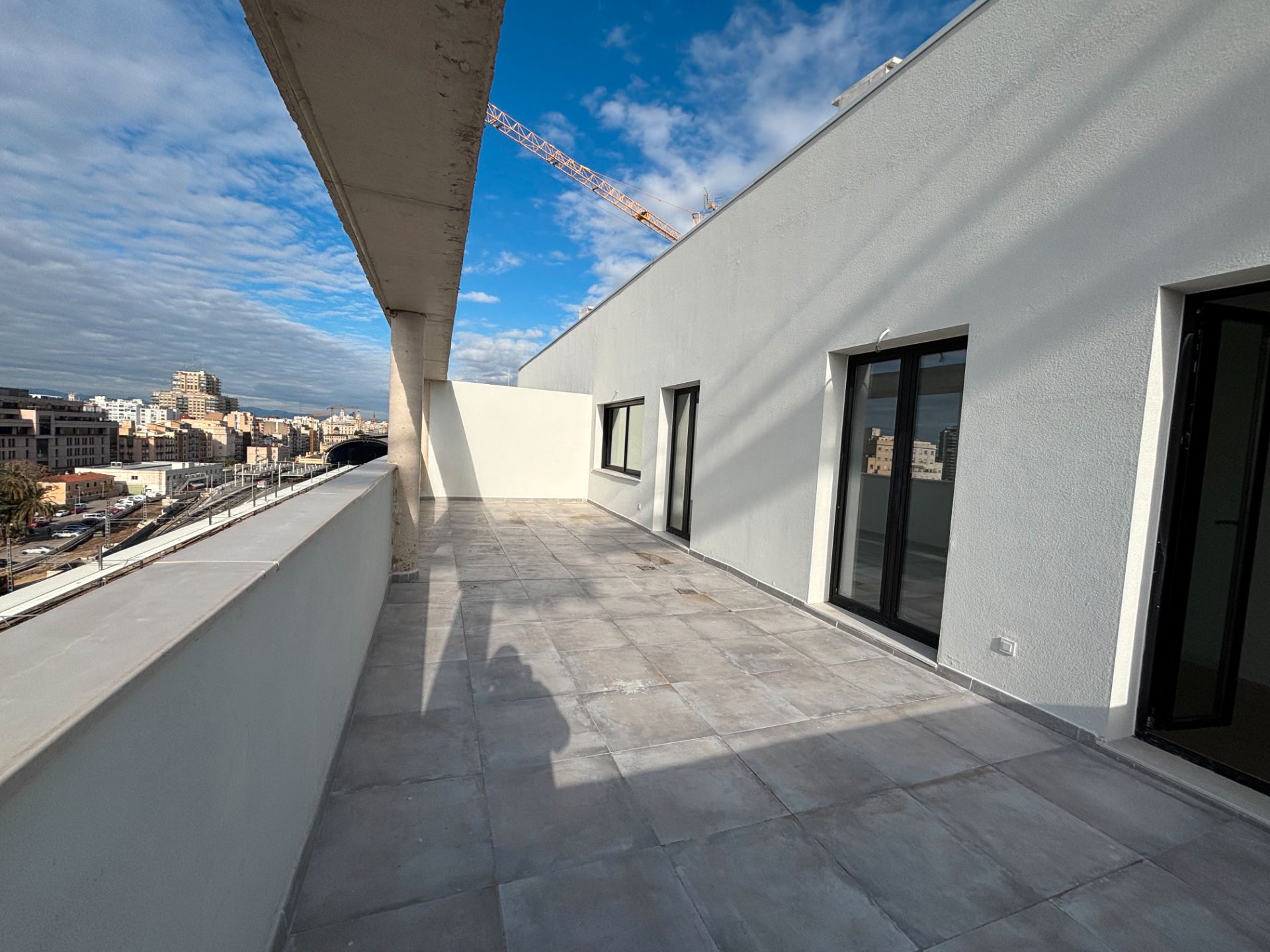 Terrace of Attic for sale in  Valencia Capital  with Terrace, Swimming Pool and Community pool