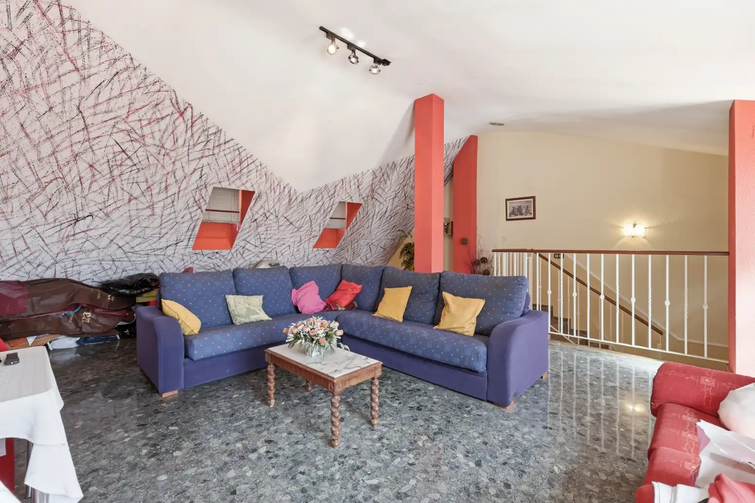 Sala de estar de Casa o chalet en venta en Alaquàs con Aire acondicionado, Terraza y Trastero