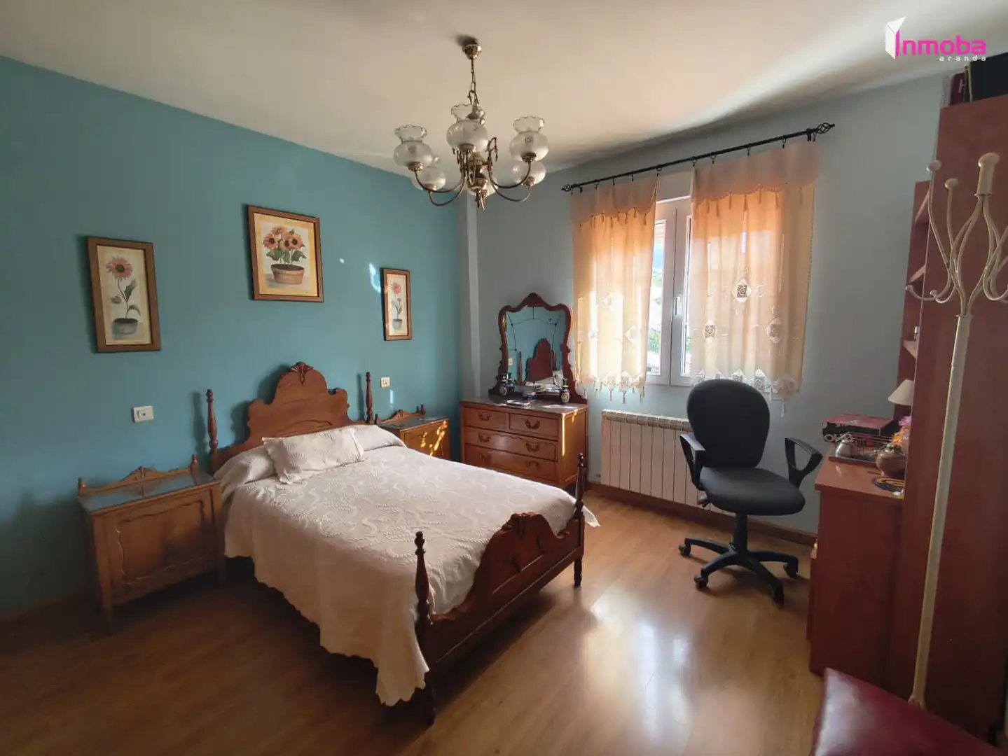 Bedroom of Houses for sale in Milagros  with Heating, Private garden and Parquet flooring
