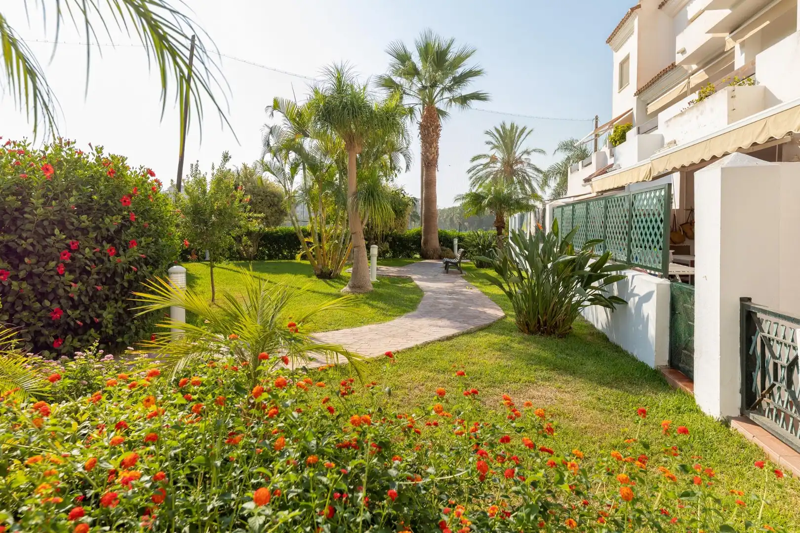 Garden of Flat for sale in Motril  with Air Conditioner, Private garden and Terrace