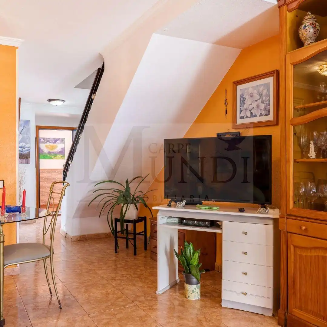 Wohnzimmer von Maisonette zum Verkauf in La Oliva mit Heizung, Terrasse und Abstellraum