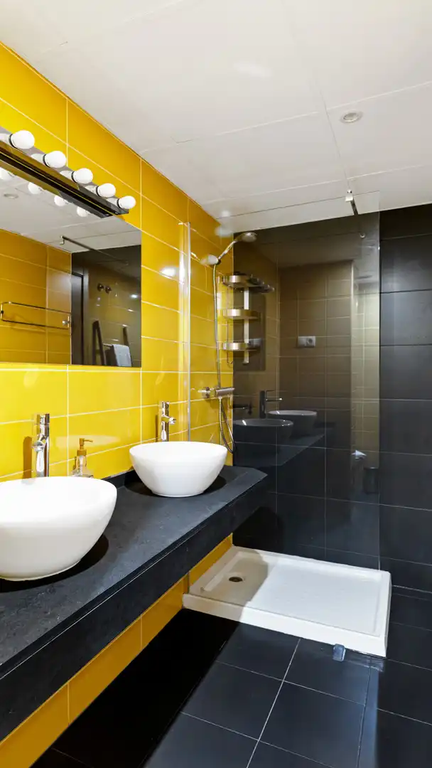 Badezimmer von Dachboden zum Verkauf in Mijas mit Klimaanlage, Heizung und Terrasse