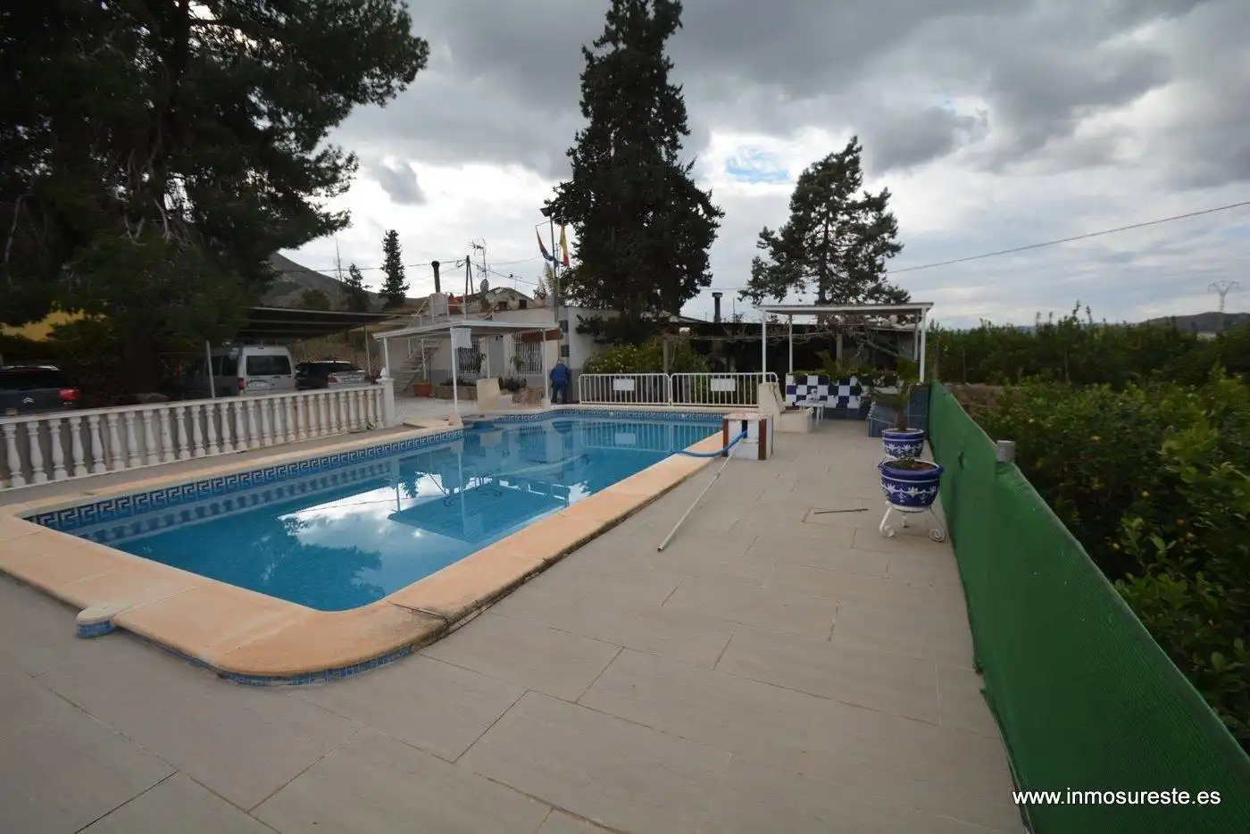 Swimming pool of Country homes for sale in Santomera  with Private garden and Swimming Pool