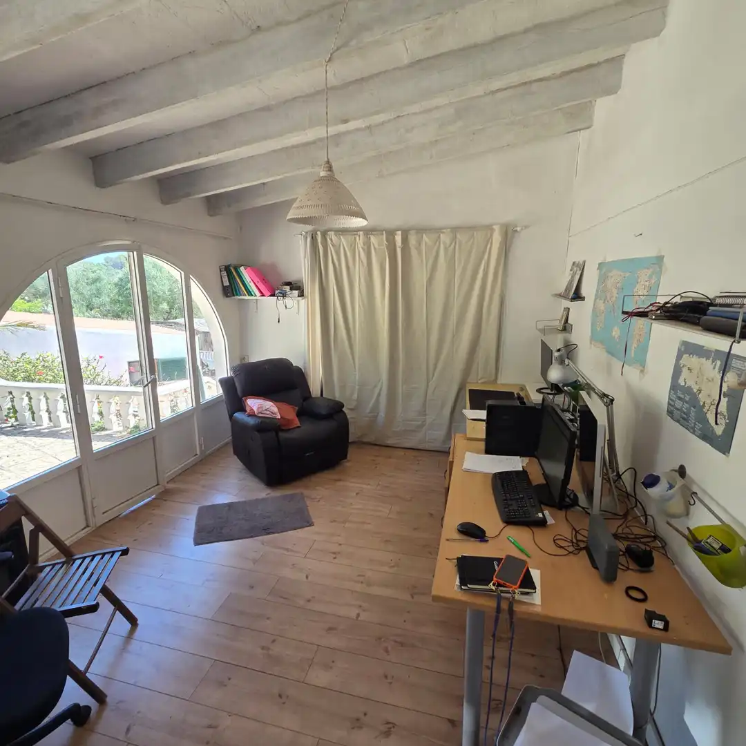 Living room of Country homes for sale in Ciutadella de Menorca  with Swimming Pool and Furnished