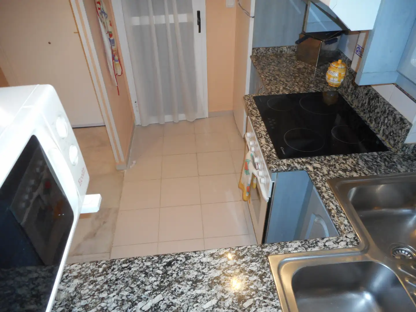 Cocina de Apartamento en venta en Islantilla con Jardín privado, Terraza y Piscina