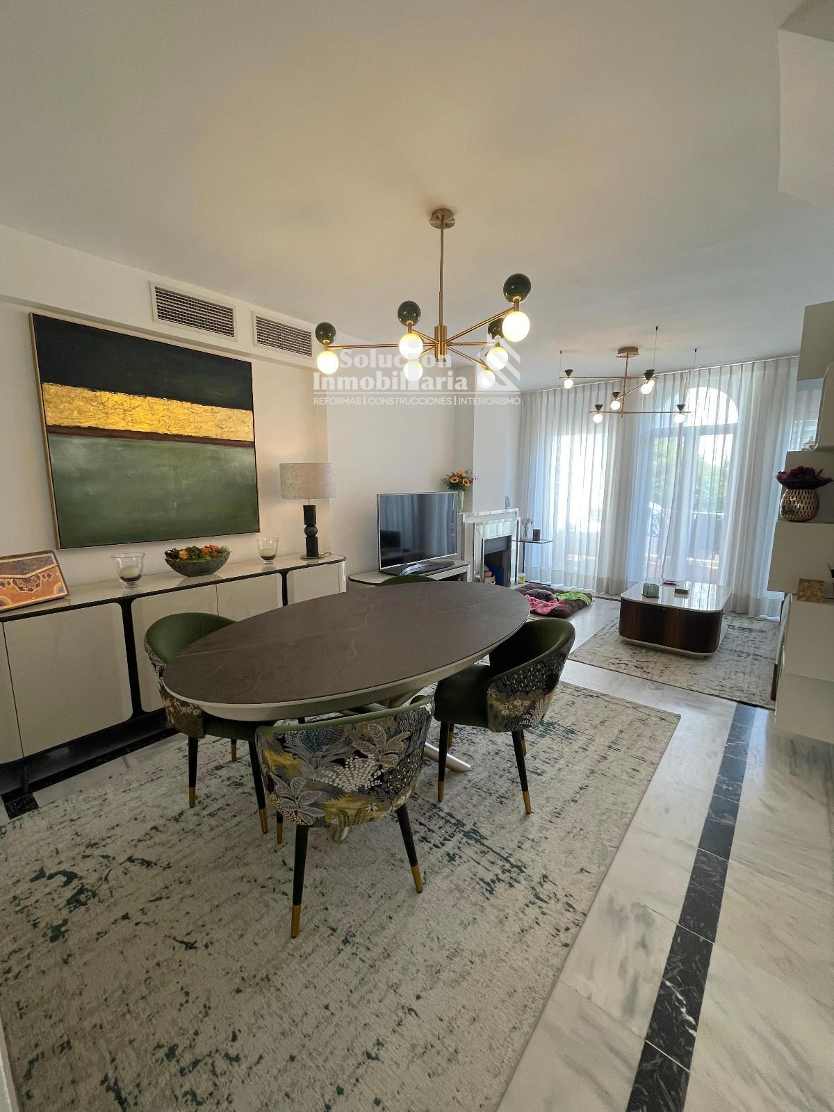 Dining room of Duplex for sale in Marbella  with Air Conditioner, Heating and Terrace