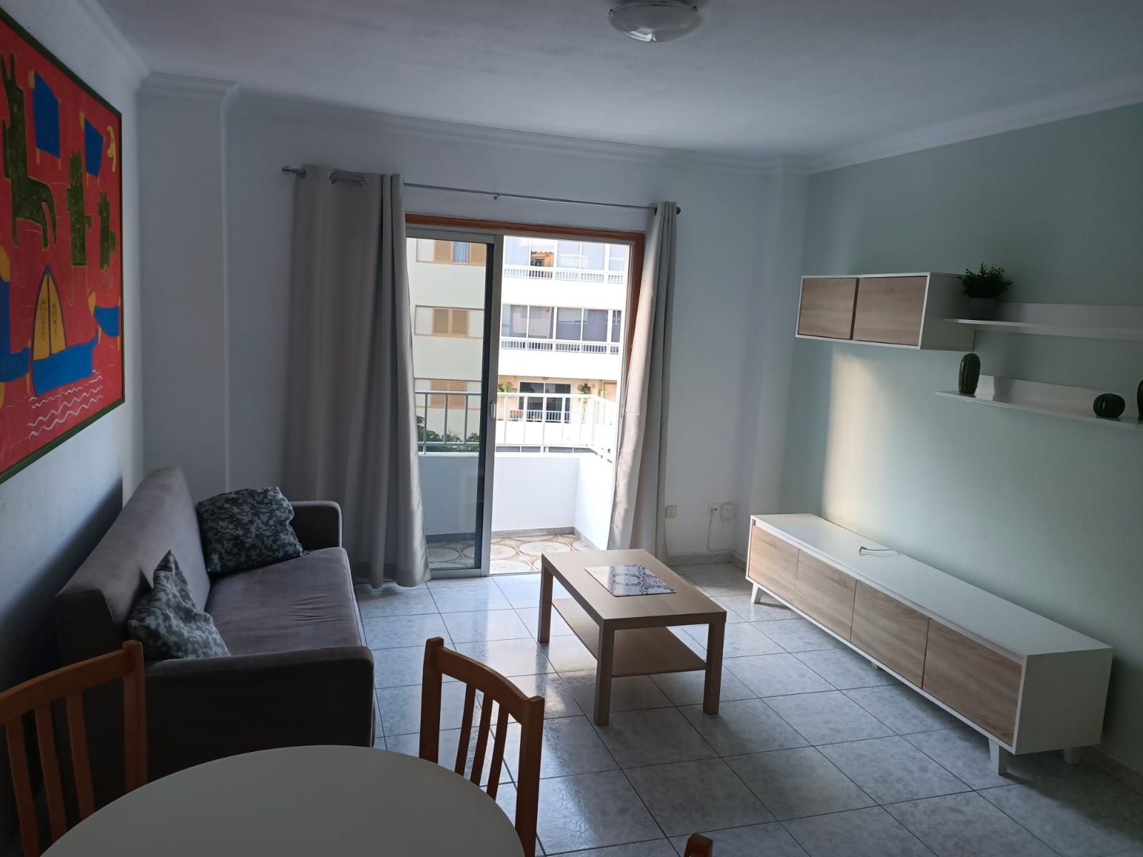 Living room of Flat to rent in  Santa Cruz de Tenerife Capital  with Furnished, Washing machine and Balcony