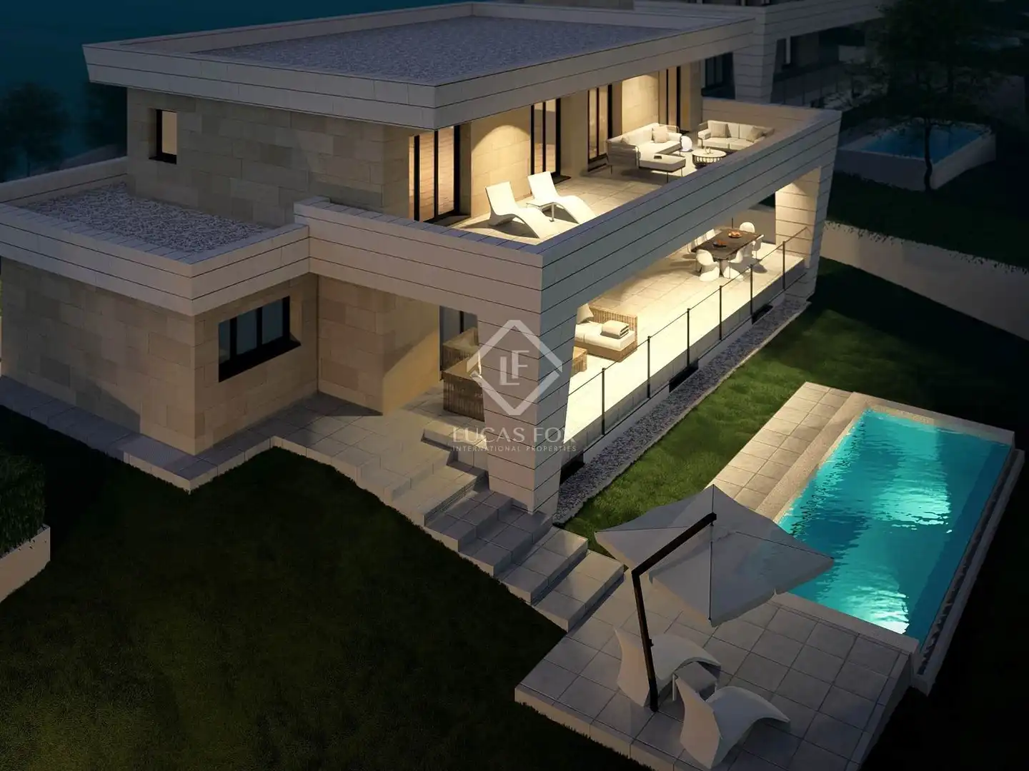 Terraza de Casa o chalet en venta en Las Rozas de Madrid con Calefacción, Jardín privado y Terraza