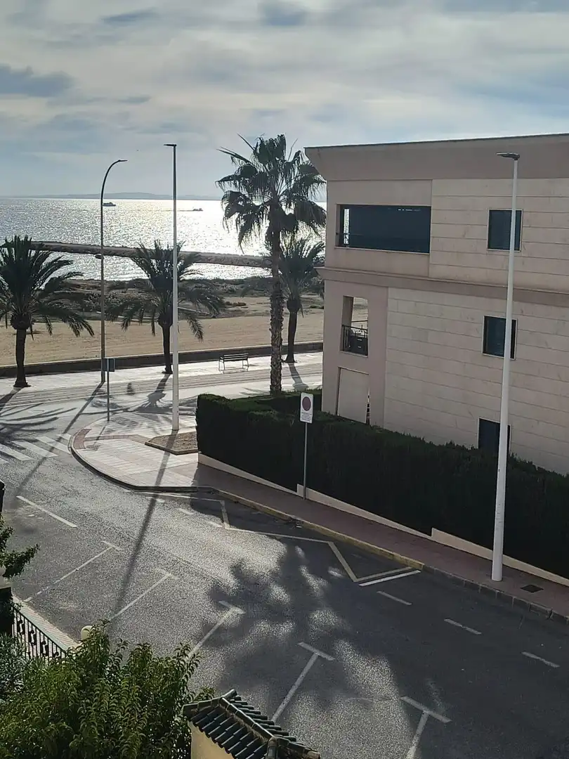 Vista exterior de Apartamento en venta en Santa Pola con Jardín privado, Terraza y Amueblado