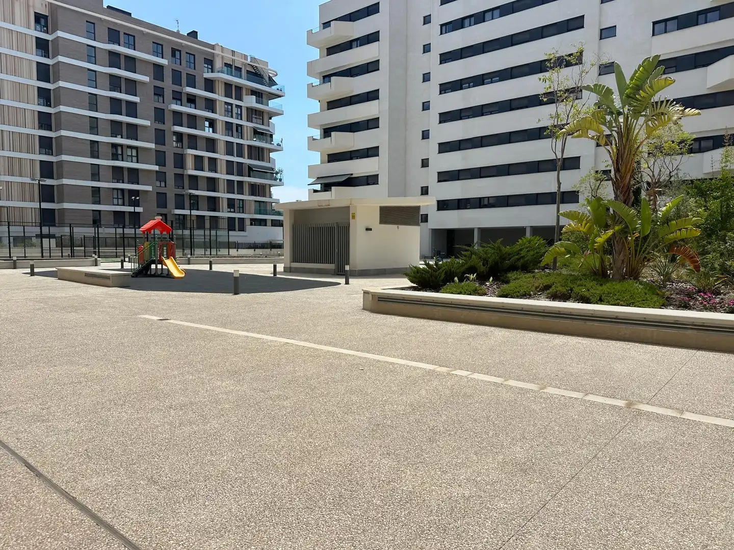 Terraza de Apartamento de alquiler en Alicante / Alacant con Aire acondicionado, Amueblado y Horno