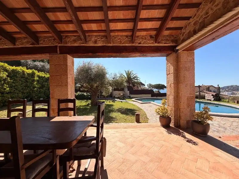 Terrace of Houses for sale in Sant Feliu de Guíxols  with Air Conditioner, Heating and Private garden