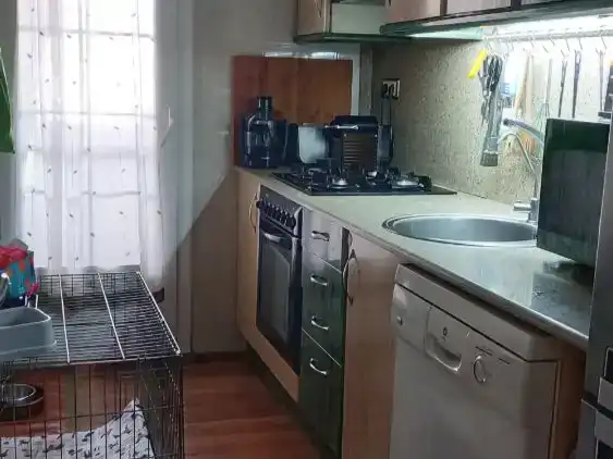 Kitchen of Flat for sale in Cunit  with Air Conditioner and Balcony
