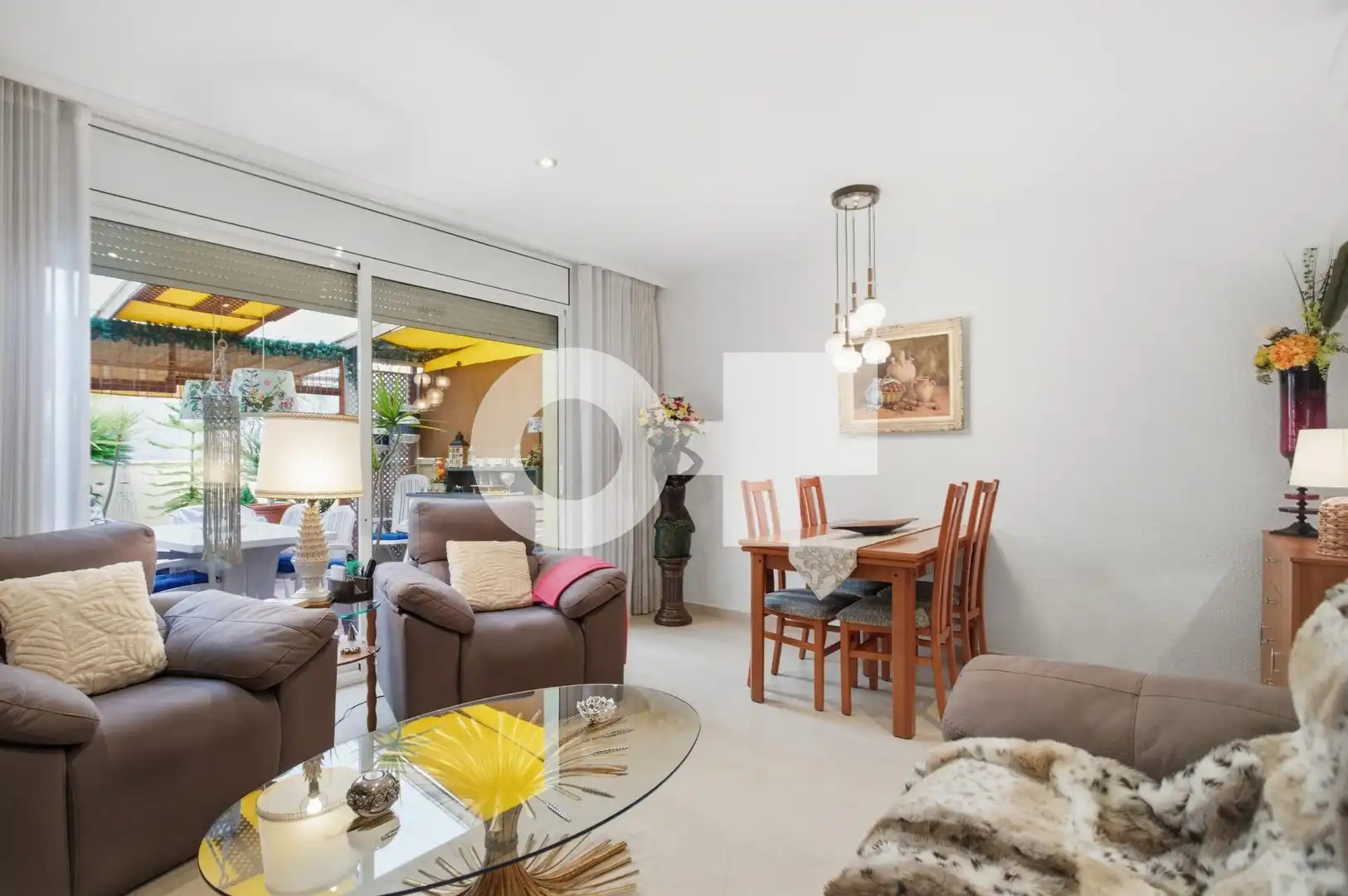 Exterior view of Detached homes for sale in Sant Adrià de Besòs  with Air Conditioner, Terrace and Storage room