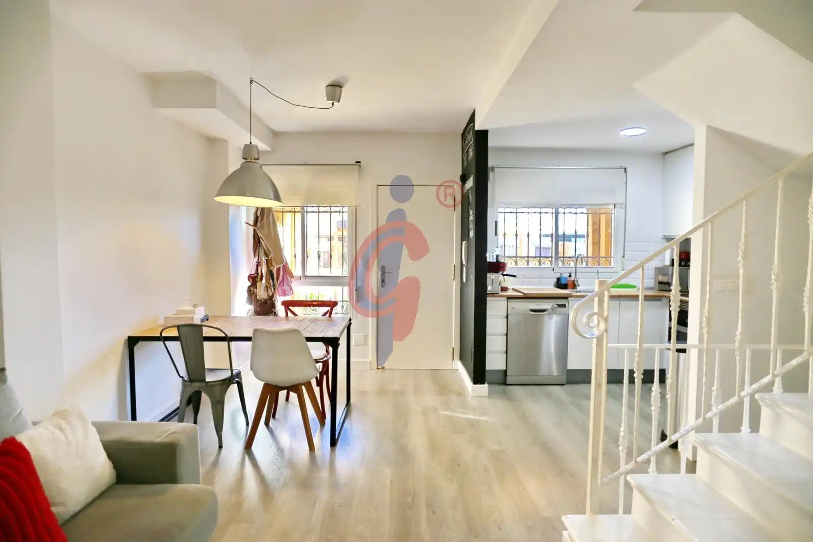 Cocina de Casa adosada en venta en Guardamar del Segura con Jardín privado, Terraza y Amueblado