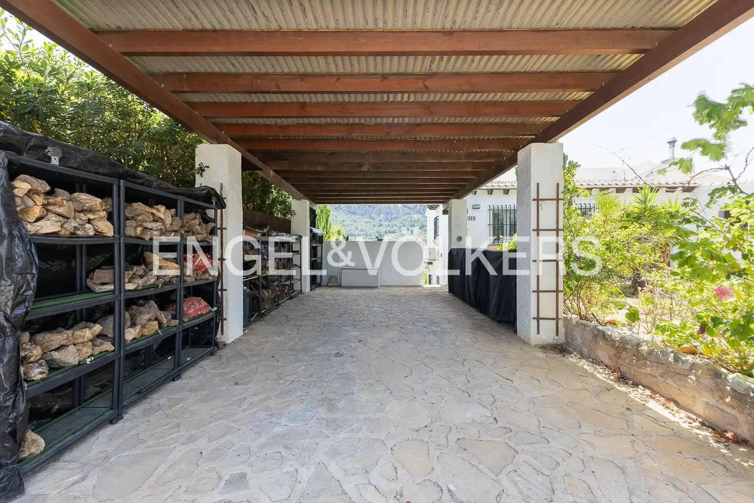 Terraza de Casa o chalet en venta en Dénia con Calefacción, Jardín privado y Piscina