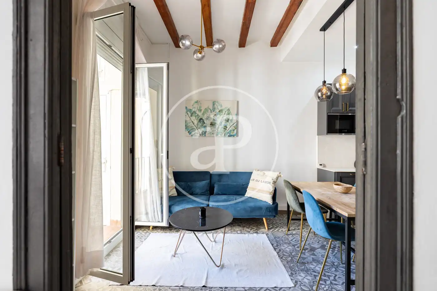 Sala de estar de Piso en venta en Eixample