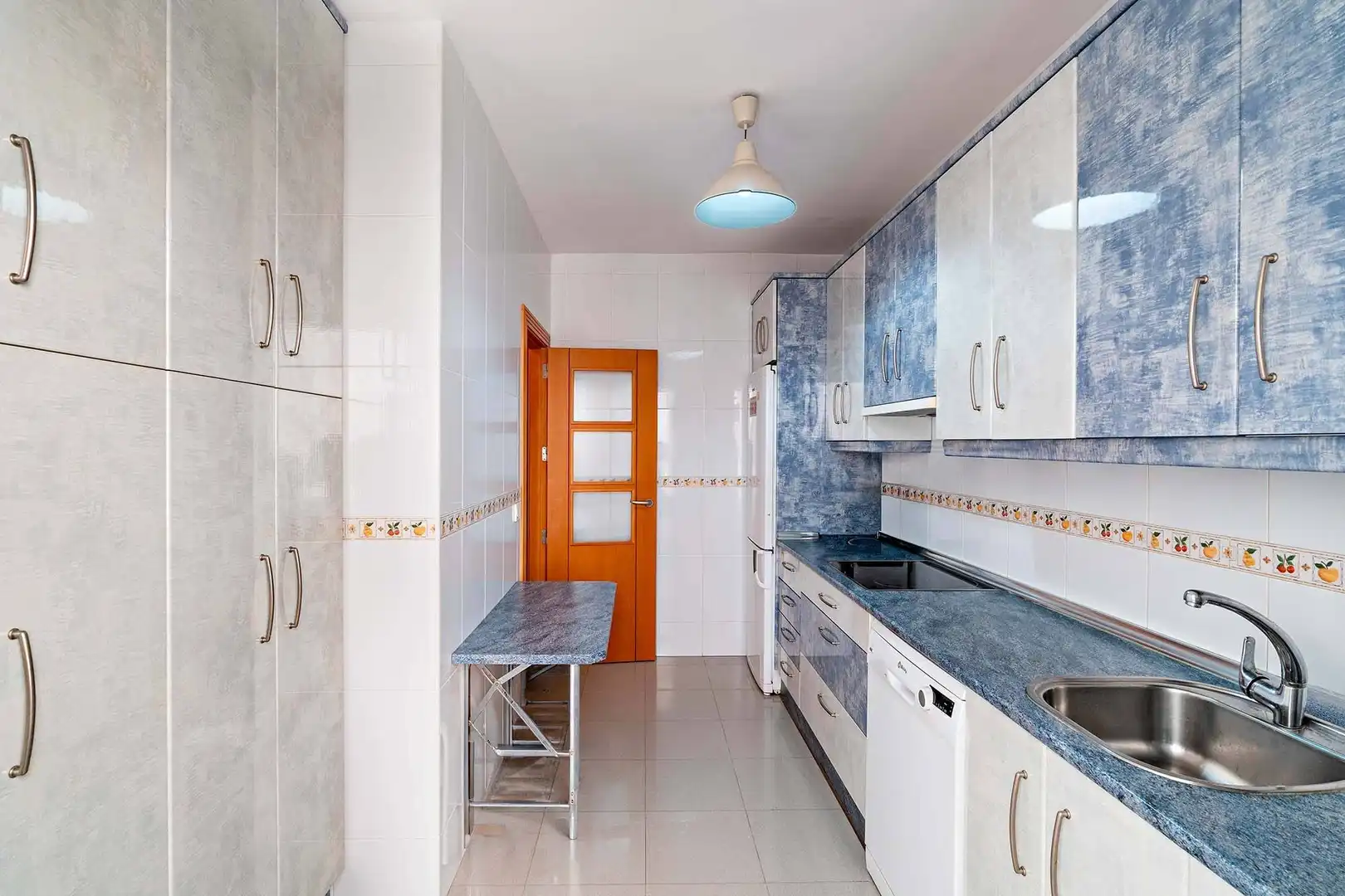 Kitchen of Flat for rent in Roquetas de Mar  with Air Conditioner, Heating and Private garden