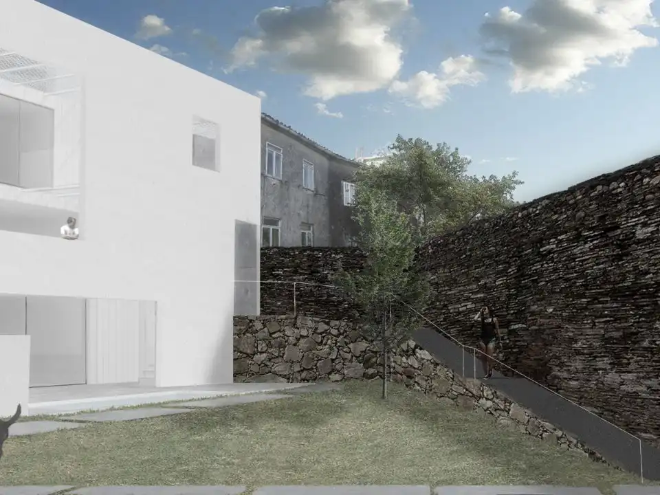 Exterior view of Residential for sale in Santiago de Compostela 