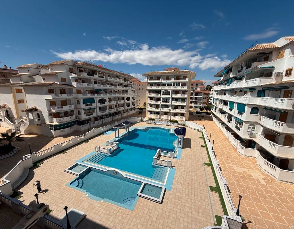 Swimming pool of Apartment for sale in Torrevieja  with Terrace, Furnished and Washing machine
