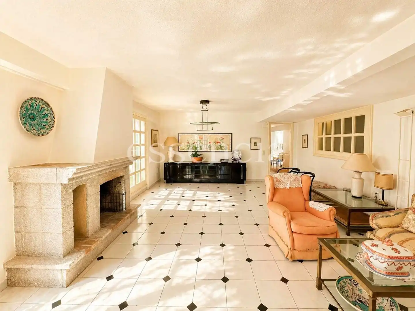 Living room of Houses for sale in Gandia  with Terrace, Swimming Pool and Balcony