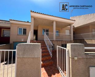 Exterior view of Single-family semi-detached for sale in Cartagena