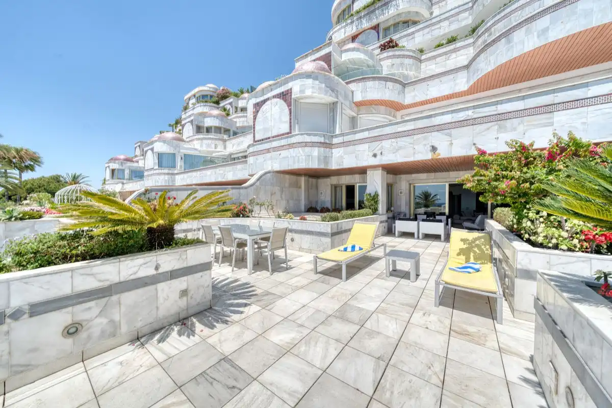 Terrassa de Apartament en venda en Marbella amb Aire condicionat, Terrassa i Traster