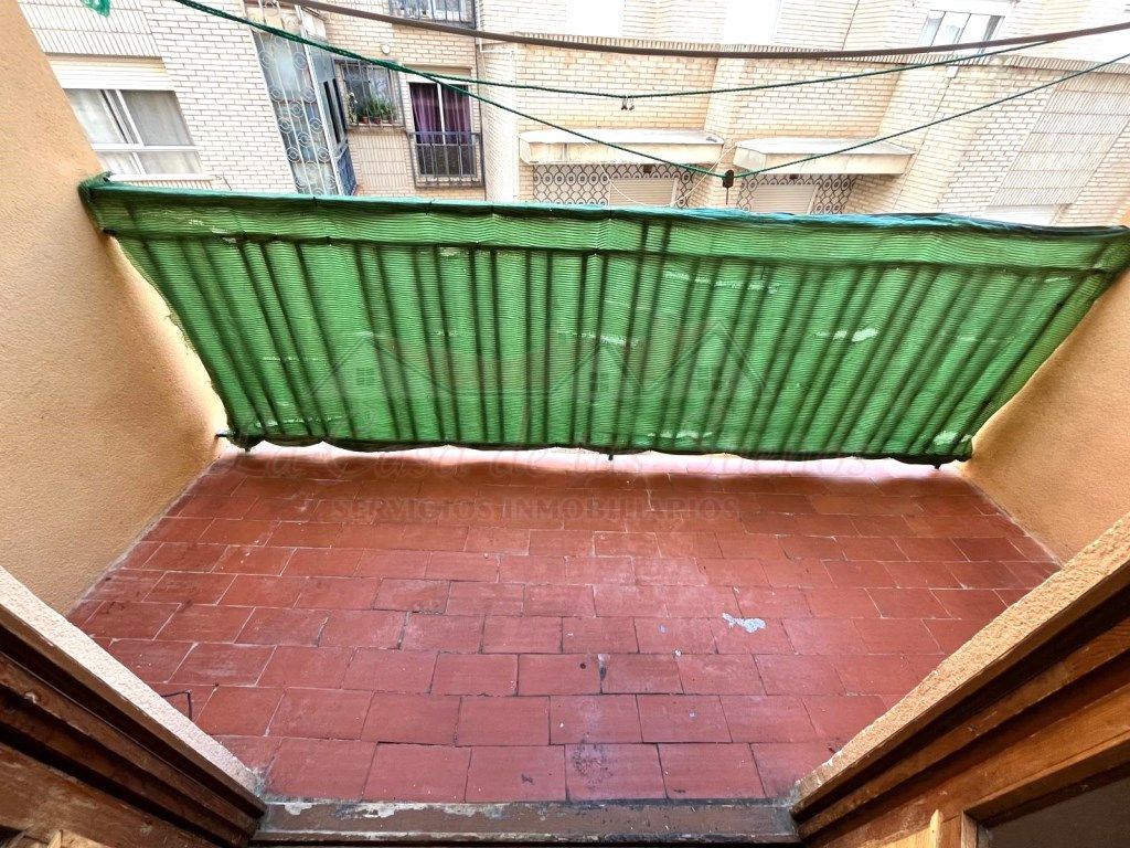 Balcony of Flat for sale in Sax