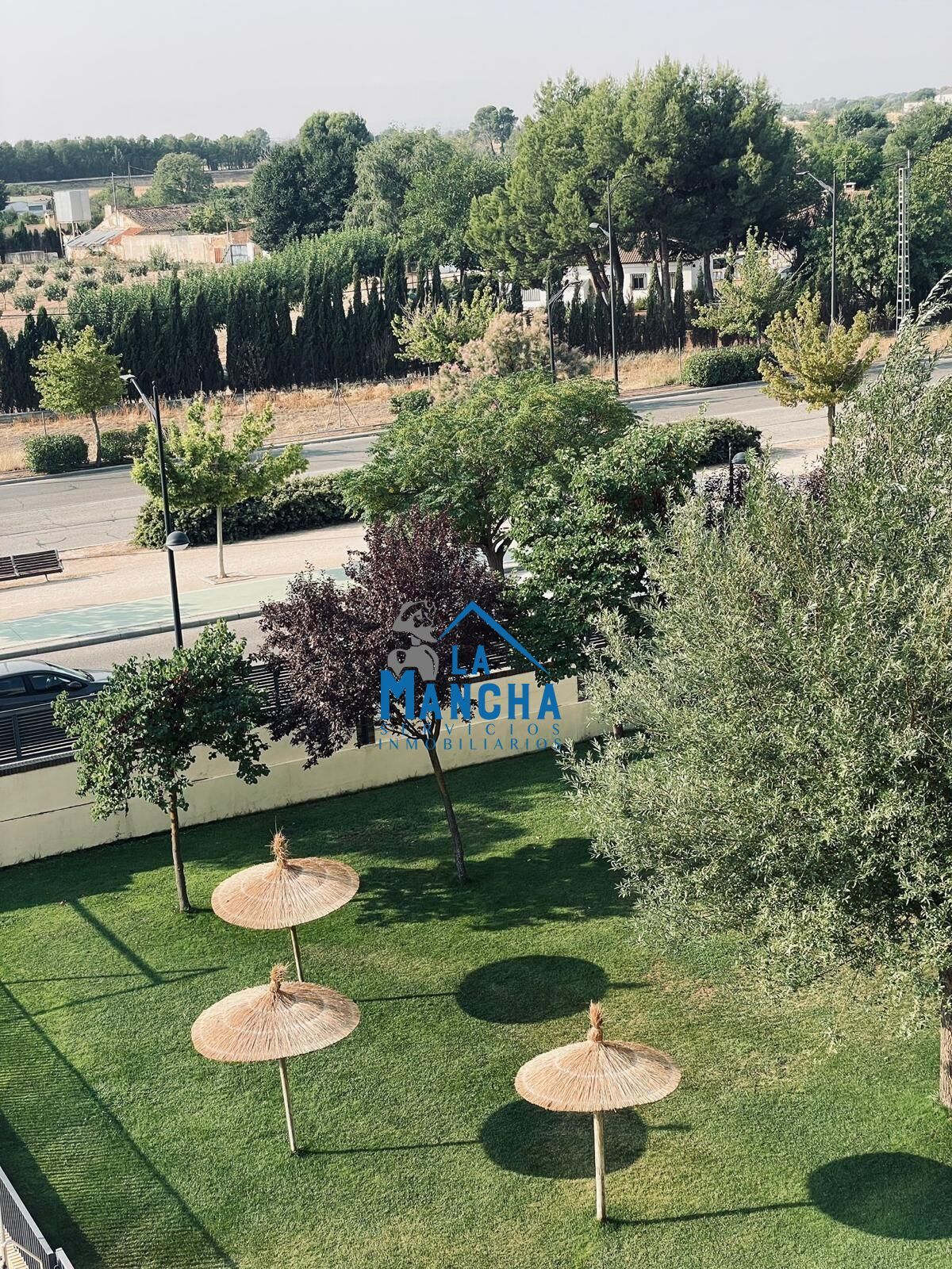 Exterior view of Flat for sale in  Albacete Capital  with Heating, Private garden and Terrace