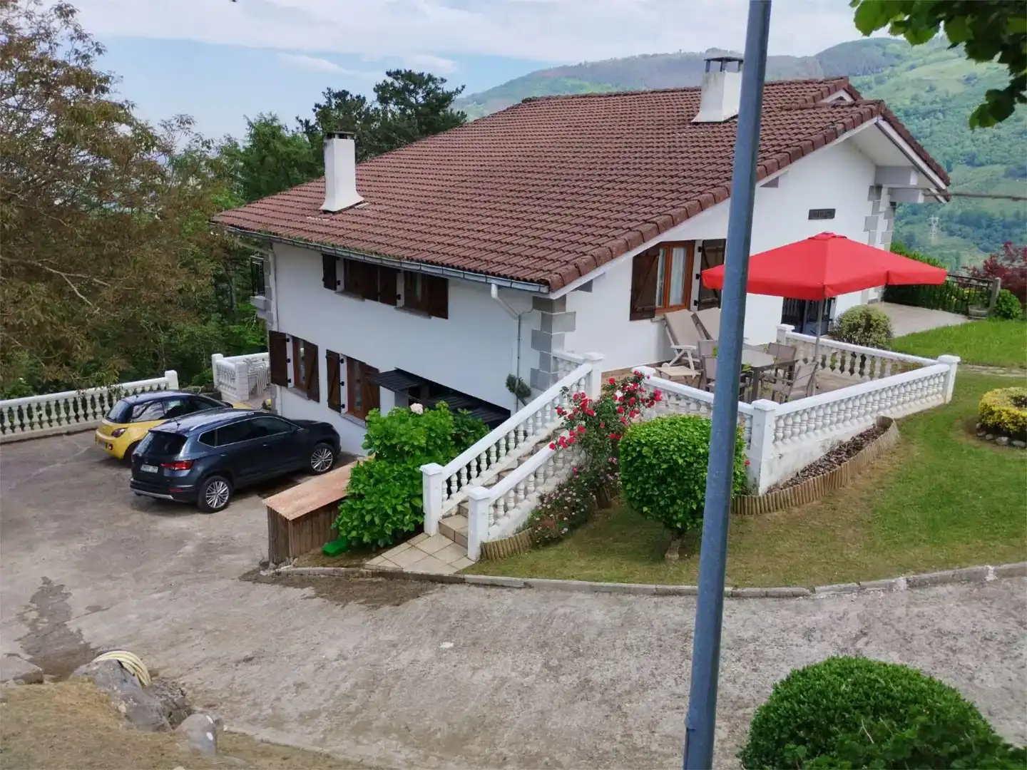 Vista exterior de Piso en venta en Hernialde con Jardín privado, Parquet y Trastero